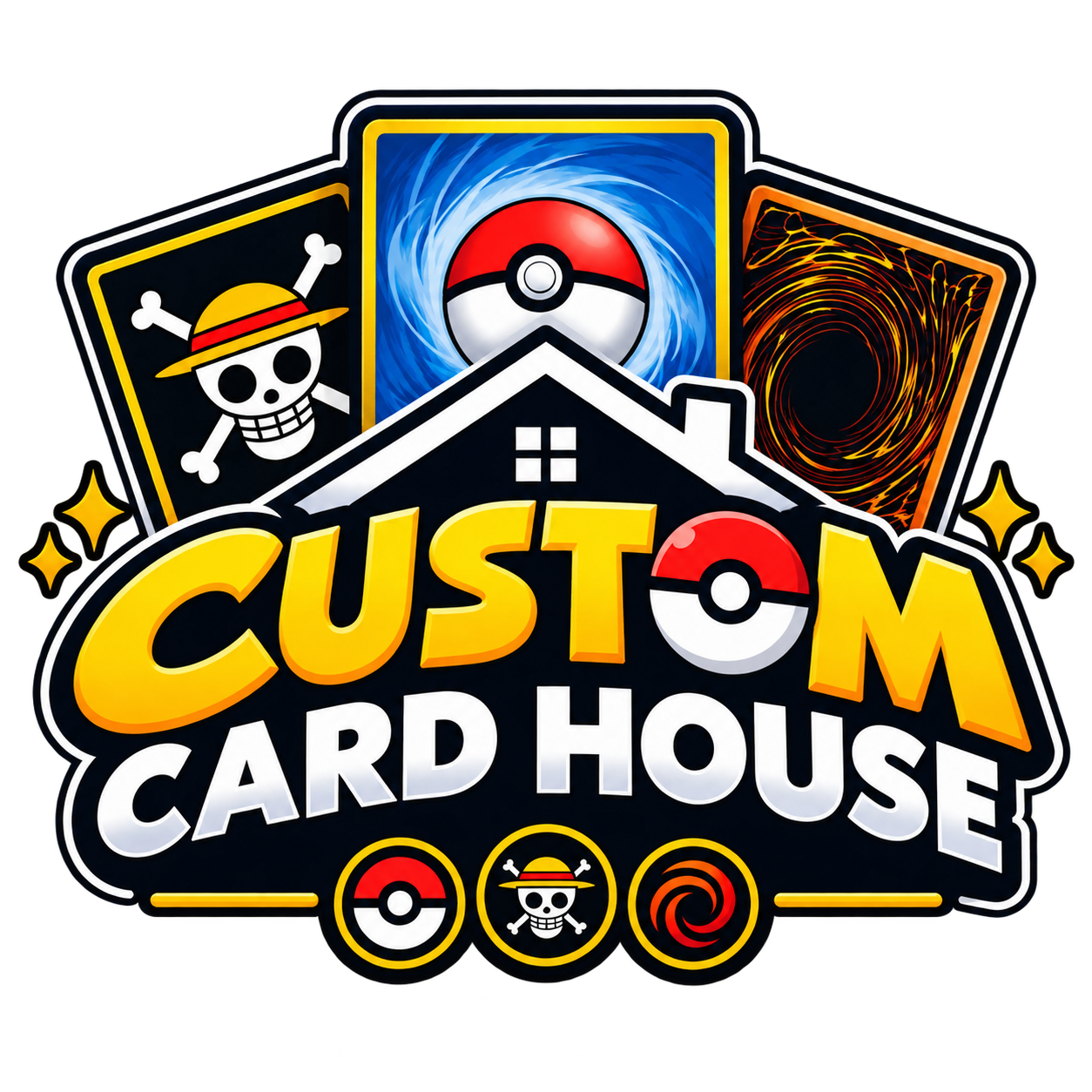 Custom Card House logo